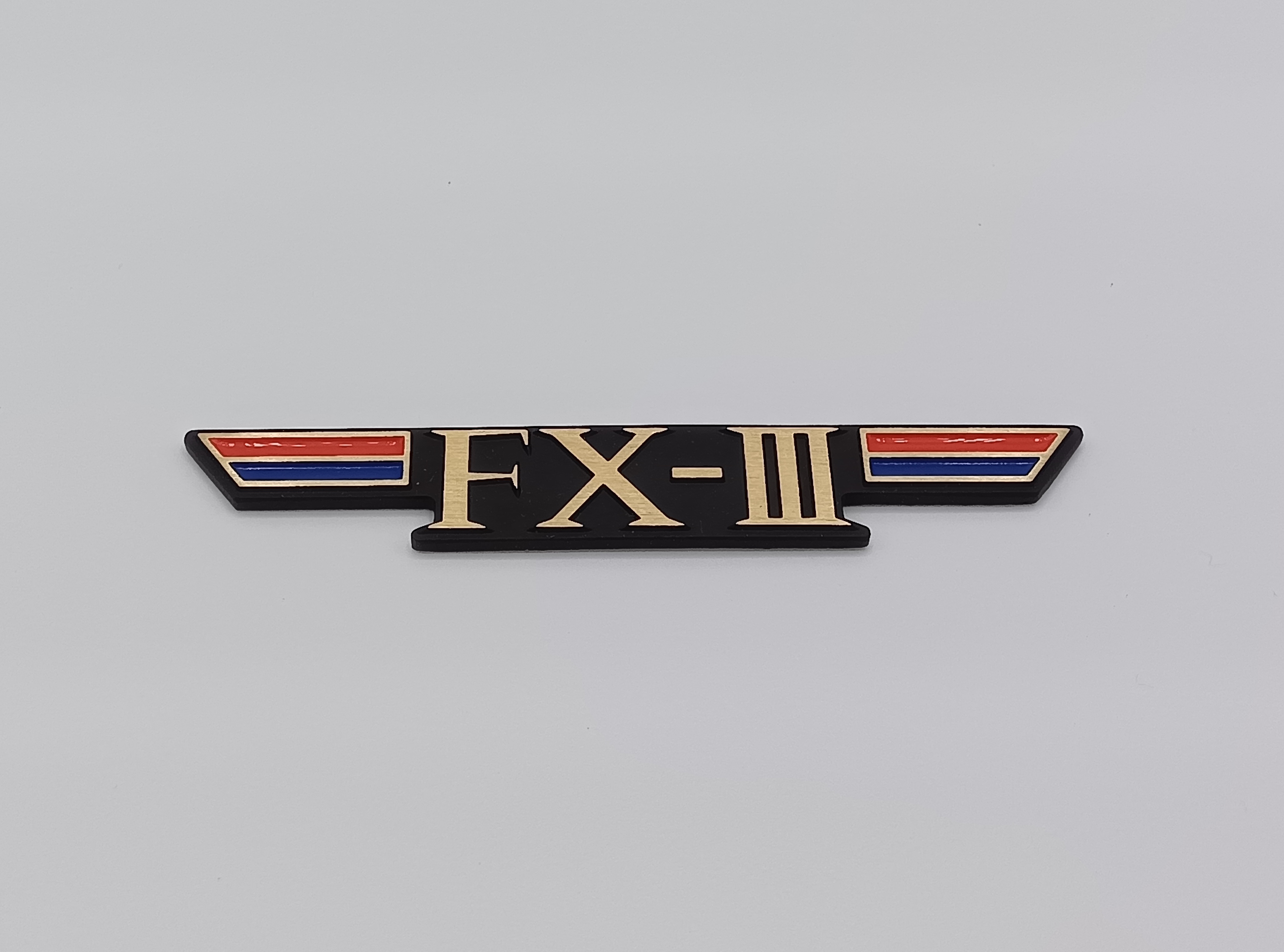 1981年 Z750 SIDE COVER EMBLEM "FX-Ⅲ"